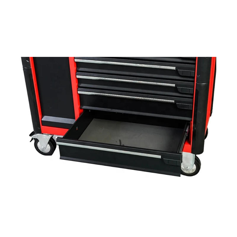GL3407L-D Professional Roller Cabinet with Stainless Steel Working Top and Pull out Hanging Plate