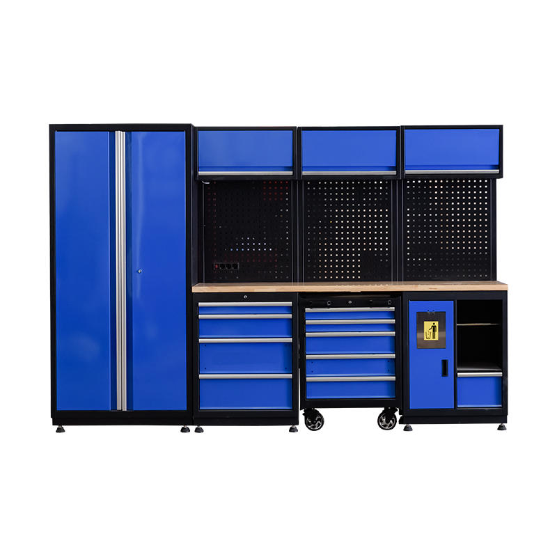 GLG6000X Customized Combined Multifunctional Steel Garage Storage Tool Cabinet Lab Furniture Stainless Wooden Workbench