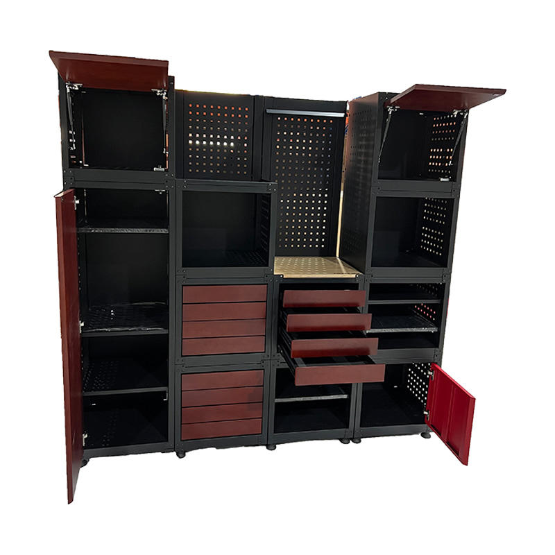 GLG9000 Knock-Down Garage Storage Cabinet With Strong Structure