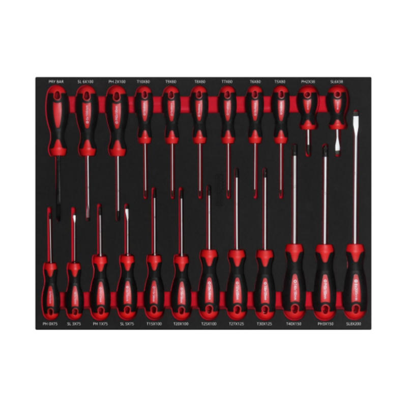 ETT21 23pcs Hardware Tools for Industrial Use Include Screwdriver Sets