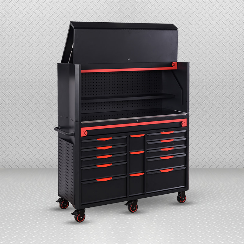 GL3800XL&GL3814XL Heavy Duty 14-Drawer Rolling Tool Chest Combination Top Tool Cabinet 